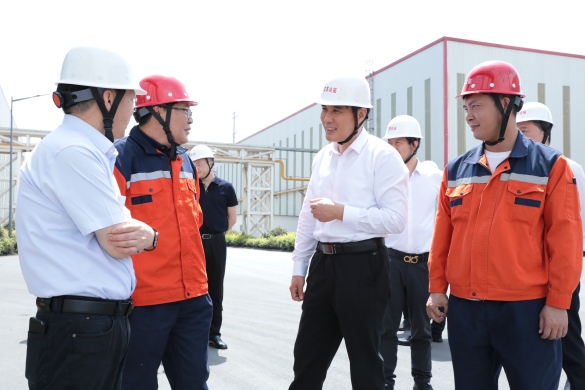 【领导活动】省交通集团党委副书记、总经理江海洋调研戴南基地